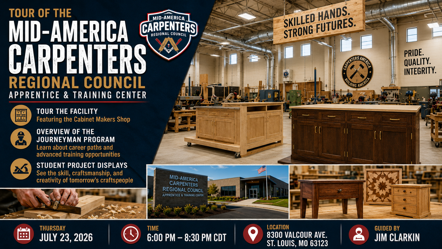 Mid-America Carpenters - Apprentice & Training Center Tour